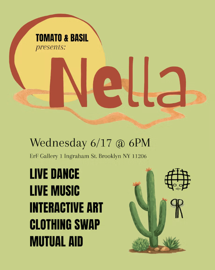 Tomato & Basil presents: Nella poster